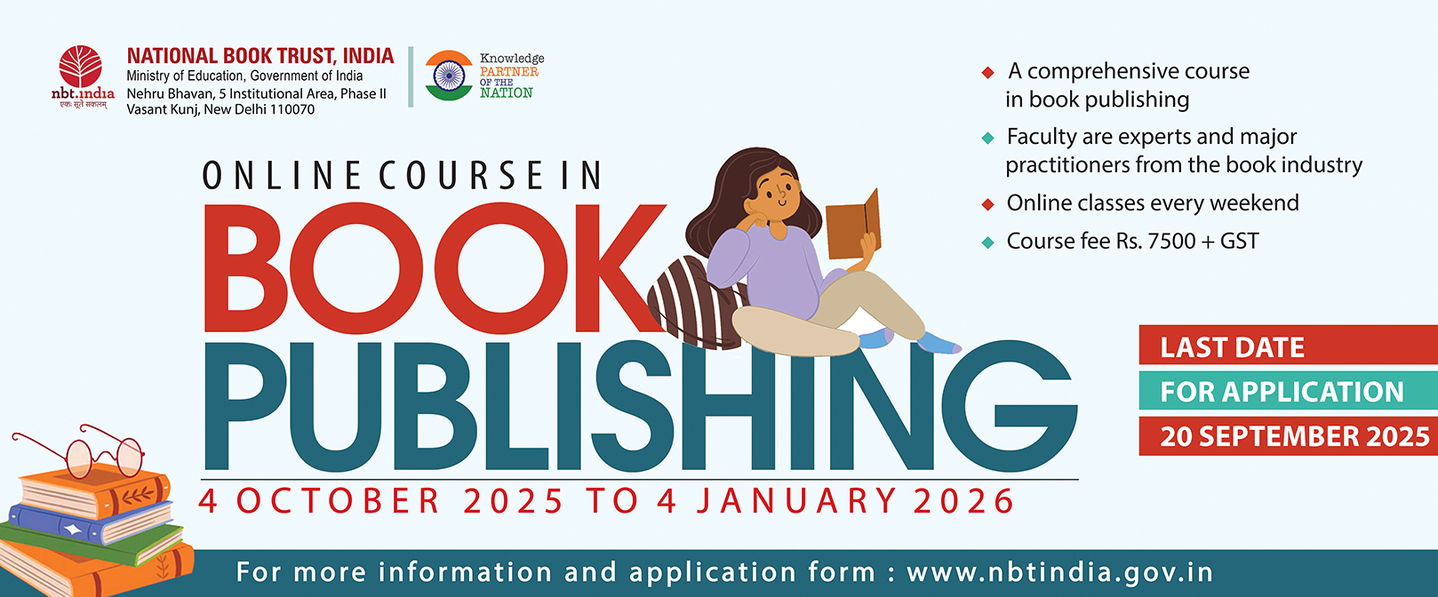 Book Publishing Course Web Banner